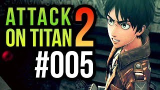 Attack on Titan 2 🎮 005 Schlacht um Trost  Lets Play Attack on Titan 2 PS4 Pro Gameplay [upl. by Dedric]