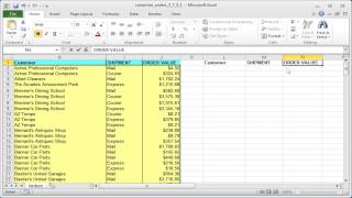 Excel Creating a criteria range for excel advanced filters [upl. by Volnay419]