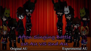 Afton Family Singing Battle My AU vs Experimental AUWatch at 2x Speed [upl. by Jobi]