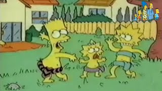 The Simpsons Shorts S03E15 Bart of the Jungle  Tracey Ullman Show Episodes  Review [upl. by Rosemare]