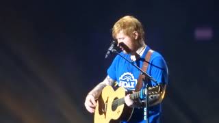 Ed Sheeran  One  Photograph  LIVE at Devide Tour in Gelsenkirchen 22072018 [upl. by Saxet]