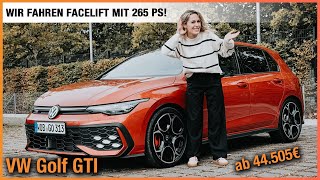 VW Golf GTI im Test 2025 Wir fahren das 265 PS starke Facelift ab 44505€ Fahrbericht  Review [upl. by Temme]