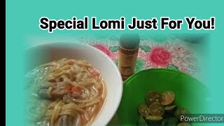 Special Lomi Just for you👍❤️ [upl. by Anaitsirc82]