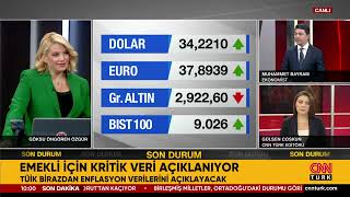 SONDAKİKA Enflasyon Rakamları Açıklandı Piyasalarda Son Durum Ne [upl. by Knowlton]