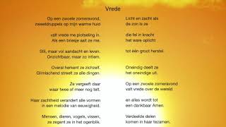 Vrede Een gedicht [upl. by Ocir986]