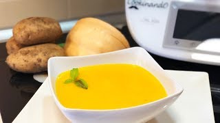 CREMA de calabaza zanahoria y patata ¡Una receta suave ligera y saludable  Cocina Abierta [upl. by Clyde805]