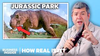 Paleontologist Rates 14 Dinosaur Attacks In The quotJurassic Parkquot Movies  How Real Is It  Insider [upl. by Leo527]