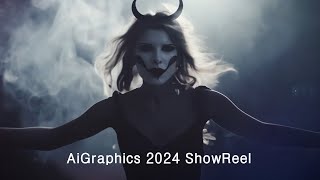 AiGraphics AI Graphics 2024 ShowReel [upl. by Moraj]