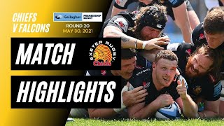 MATCH HIGHLIGHTS  Exeter Chiefs v Newcastle Falcons [upl. by Ytoc]