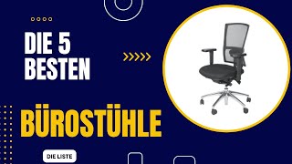 Die 5 Besten Günstigen Bürostühle 2024  Top 5 Bürostühle Modelle [upl. by Dominus627]