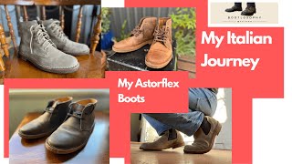 My Italian Journey  Astorflex Boots [upl. by Sakiv]