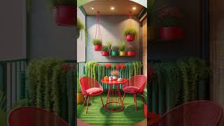 7 amazing small terrace garden ideas 💞terracegarden apnagharshorts [upl. by Ellita406]