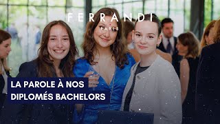 🎓 La parole est à nos diplômés des programmes bachelors de FERRANDI Paris 🎓 [upl. by Eedolem]