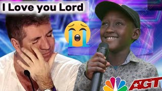 Audience and Simon Cry when Holly Sprit Leads The Singer Emotionally quot I Love you Lord quot at AGT 2024 [upl. by Rees246]