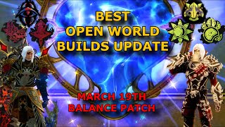 Guild Wars 2 Best Open World Builds Update March 19 2024 Patch [upl. by Osnofla]