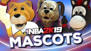 NBA2K19 Mascot Compilation [upl. by Senaj224]