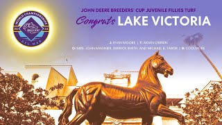 2024 John Deere BreedersCup Juvenile Fillies Turf  Lake Victoria [upl. by Eniron522]