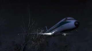 Alitalia Flight 404 Crash Animation [upl. by Oigile751]