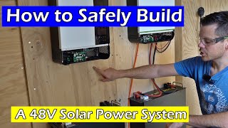 Beginner Friendly 48V Solar Power System Step by step [upl. by Gine]