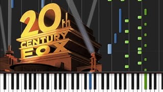 20th Century Fox Fanfare  Piano Tutorial  Piano Cover [upl. by Vivian]