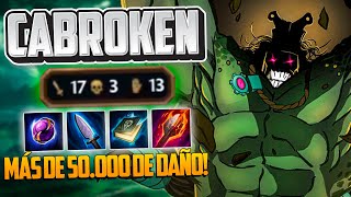 CABRAKAN JUNGLA  MÁS DE 50000 DE DAÑO CON EL MALDITO CABROKEN [upl. by Deering]