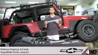 Rubicon Express  35 inch SuperRide Kit for Jeep XJ  Lift Kits amp Suspension [upl. by Amata]