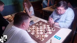 CFN Blitz GM Burger King 2393 vs L Demidov 2176 [upl. by Enaile757]