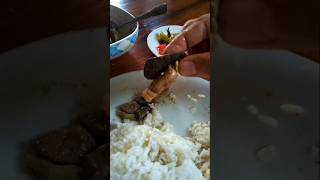 Kilawin  Kilayin eating filipinofood asmr porkliver porkmeat [upl. by Einaled996]