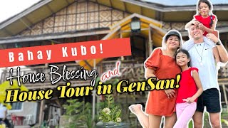 Bahay Kubo in GenSan  House Tour and House Blessing  Melason Family [upl. by Jun]