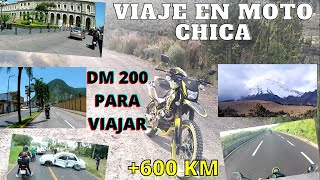 Más de 680 km en una 200cc  Viaje en moto chica [upl. by Umeko]