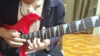 หวาดระแวง  หิน เหล็ก ไฟ  Guitar Solo by MIYA SANG [upl. by Ynafetse]