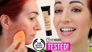 DOES IT WORK Matte Clay Skin Clarifying Foundation REVIEW  The Body Shop  Jess Bunty [upl. by Trevethick53]