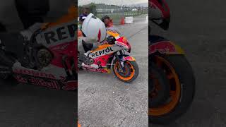 Honda MotoGP crash during 2022 Grand Prix of Malaysia shorts honda motogp [upl. by Cirek]