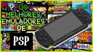 OS MELHORES EMULADORES PARA PSP [upl. by Belamy3]