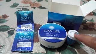 How to use OXYLIFE NATURAL radiance post bleach SERUM [upl. by Gert]