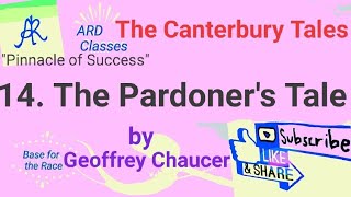 The Pardoners Tale The Canterbury Tales by Geoffrey Chaucer [upl. by Ecidnacal]