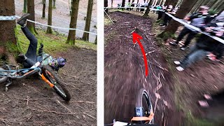 UK DOWNHILL RACE CARNAGE [upl. by Marilou]