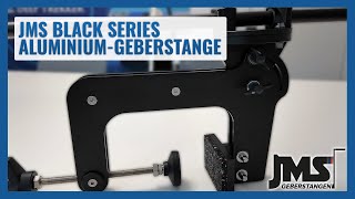 JMS quotBLACK SERIESquot AluminiumGeberstange – HighEnd Geberhalterung mit Drehelement für Live Systeme [upl. by Anica]