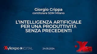 Xylexpo Digital 2024 lintelligenza artificiale per una produttività senza precedenti – SDM Milano [upl. by Waki]