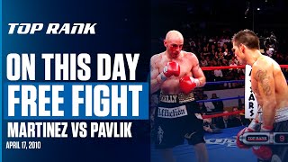 Sergio Martinez Dethrones Kelly Pavlik  APRIL 17 2010 [upl. by Rainie]