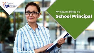 Role of School Administrator  Key Responsibilities of a School Principal [upl. by Yenattirb171]