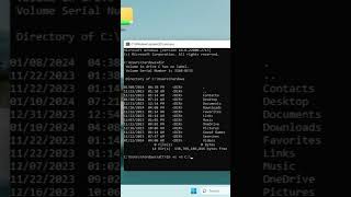 How To Hide and Un Hide Files and Folders With Attrib Command microsoft windows11 windows [upl. by Azarria]