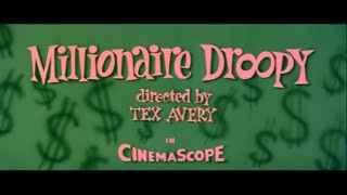 Every Droopy CinemaScope Opening 195658 [upl. by Rosalba]