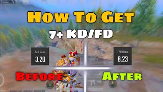 HOW TO INCREASE KD IN LOW END DEVICE  BGMI TIPS AND TRICKS [upl. by Craggy]