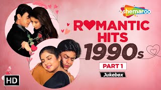 Bollywood 90s Romantic Songs  Vol1  Hindi Love SongsHD  90s Hits Video Jukebox [upl. by Naahs889]