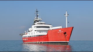 81 m EXPLORER PROJECT YACHT ICE CLASS with HELIPAD  BART ROBERTS  Full VIDEO Tour walkthrough [upl. by Salvidor]