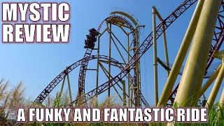 Mystic Review Walibi RhoneAlpes Gerstlauer Infinity Coaster  A Funky and Fantastic Ride [upl. by Penney]