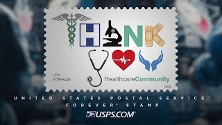 USPS thankyouhealthcarestamp [upl. by Hussey359]