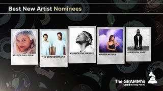 Best New Artist Nominees  The 59th GRAMMYs [upl. by Aihsram]