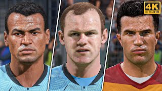 FIFA 22 ALL 105 ICON FACES in 4K Base Middle Prime  Rooney Cafu Ronaldo Zidane etc [upl. by Nertie865]